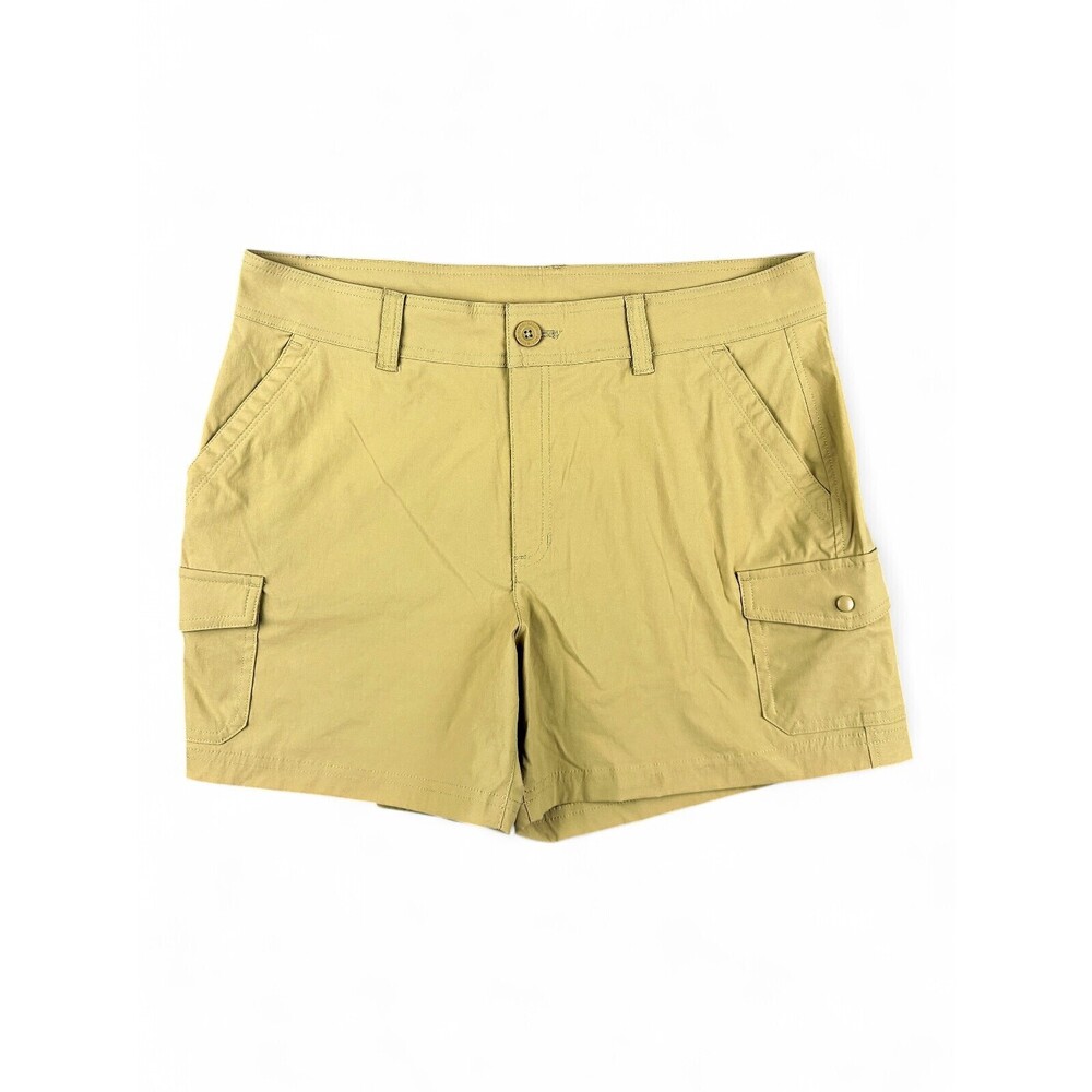 Eddie Bauer Plus Size 14 Khaki Cargo Walking Shorts